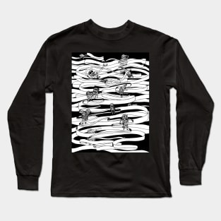 Mummies Stripe Long Sleeve T-Shirt